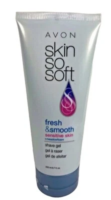 Skin So Soft Fresh & Smooth Shave Gel Sensitive Skin Meadowfoam Avon NEW 6.7 oz - Image 1 of 4