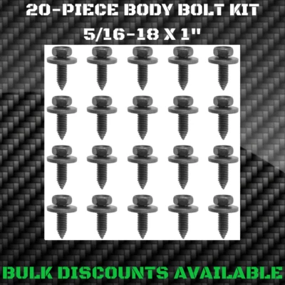 1950+ Chevy Bel Air Interior Exterior Trim Body Panel Fender Engine Bay BOLTS GM - Image 1 of 2