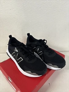 New Balance Toddler Boy's Dynasoft 545 Bungee Laces Shoes IT545BO1 Black Sz2 #G2 - Picture 1 of 7