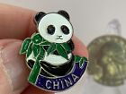 Épingle vintage en bambou panda de Chine T-2700