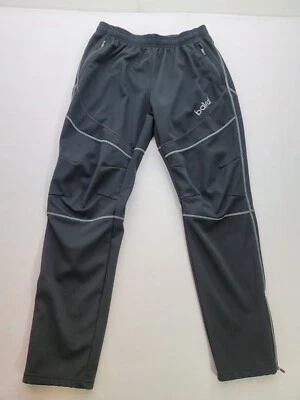 Baleaf Fleece Lined Cycling Pants Womens L Reflective Black/Gray - Image 1 of 4