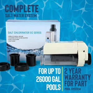 Easy Use Ec20 Salt Water Pool Chlorine Generator System Chlorinator ≤ 26,000 gal - Picture 1 of 14
