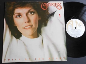 CARPENTERS Voice Of The Heart 12" Vinyl LP album 1983 A&M Records AMLX 64954 - Picture 1 of 10