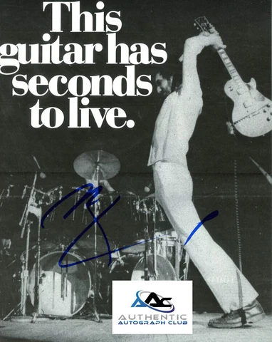 PETE TOWNSHEND AUTOGRAPH SIGNED 8x10 PHOTO THE WHO GUITARIST COA Cover