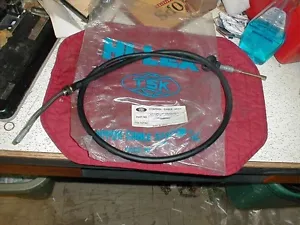 NUEVO DE LOTE ANTIGUO MOPAR 1978-80 IMPORTACIONES CABLE DE FRENO DE EMERGENCIA DELANTERO CHALLENGER COLT CHAMP - Imagen 1 de 1
