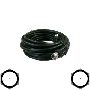Cable Coax Video Audio Coaxial A/V AV F Type F81 RG59 Satellite TV 25FT #202315 - Picture 1 of 2