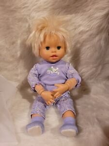 2006 Fisher Price Mattel Little Mommy 16" My Real Baby Doll Interactive Working 