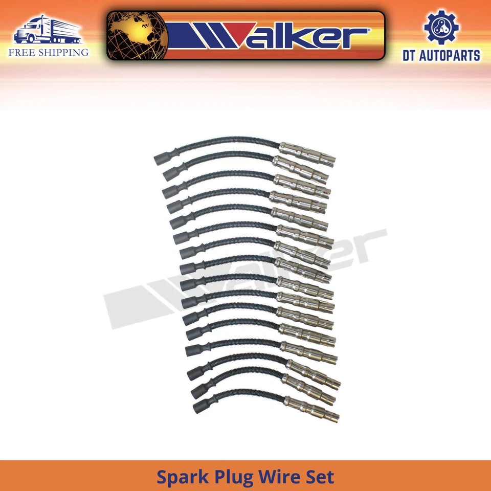 Juego de cables de bujía Walker 2001 2002 para Mercedes-Benz S430 2000-2006 4,3 L V8 Foto 1 de 1