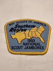 1993 Pfadfinder National Jamboree Southern Region Patch - Bild 1 von 4