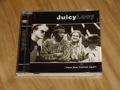 JUICY LUCY *1st Press CD ' HERE SHE COMES AGAIN ' 1999 EXC+ - Image 1 of 3