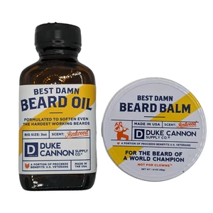 Redwood Best Damn Beard Oil and Balm - by Duke Cannon Supply Co. (Pre-Owned) - Picture 1 of 2