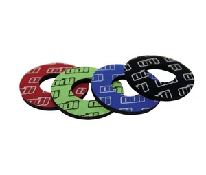 Par de rosquillas de agarre ODI negro azul rojo naranja verde F70DNO F70DNU F70DNB F70DNB F70DNN - Imagen 1 de 2