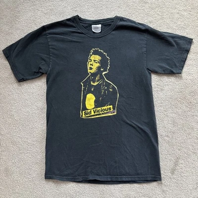 Camiseta Y2K Años 90 Sex Pistols Sid Vicious Rock 'N' Roll Talla S Johnny Rotten Foto 1 de 4