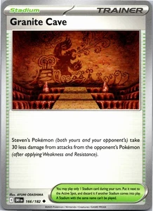 Granite Cave - SV10: Destined Rivals 166/182 - Uncommon - NM Pokémon TCG - Picture 1 of 2