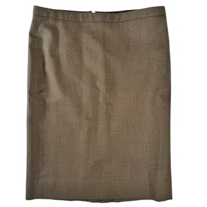 Gap braun vorne flach gerade & Bleistift knielanger Rock Damengröße 6 - Bild 1 von 24