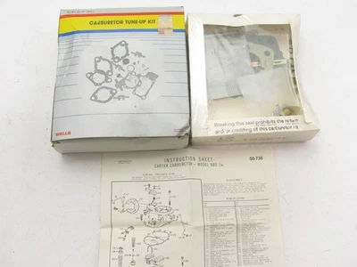 Wells CK273C Carburetor Rebuild Kit For 1960-1973 Plymouth W/ Carter BBD - image 1 of 4