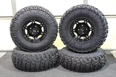 CAN AM OUTLANDER 500 27" COYOTE ATV TIRE & VIPER BLK WHEEL KIT CAN1CA   - Image 1 of 4