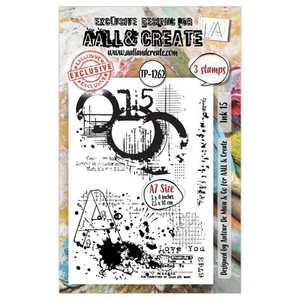 AALL & Create A7 Clear Stamp Set - Ink 15, AALL-TP-1262 - Picture 1 of 2