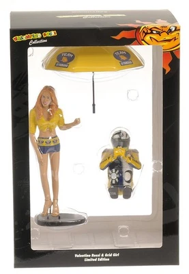 1:12 Minichamps Pilota Valentino Rossi & Ragazza Ombrellina 2006 313060001 Model - Photo 1/2