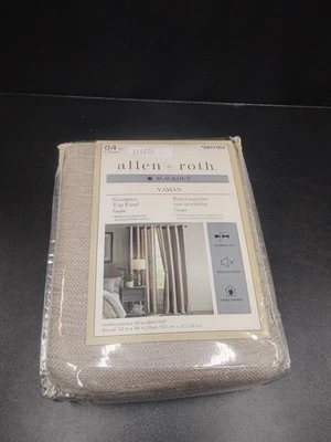 Allen Roth | Yaman | Blackout | Taupe | 50x84in | #2857163 - Image 1 of 4