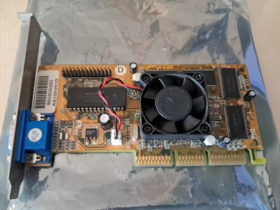 scheda grafica vintage NVIDIA RIVA TNT2 M64 32MB SDRAM AS100M2 AGP - Immagine 1 di 2