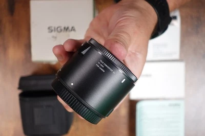 🔥 Teleconvertidor Sigma TC-2001 2x para Canon EF — Hecho en Japón, COMO NUEVO Foto 1 de 4
