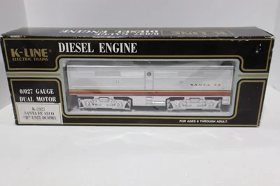 K-Line K-2127 Santa Fe ALCO B-Unit Dummy - Image 1 of 2