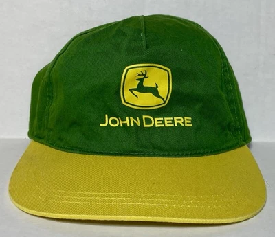 John Deere Youth Hat Green Yellow Snap Back Cap - Image 1 of 4