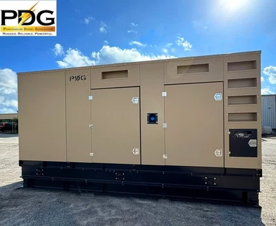 Controlador de arranque automático de 2 cables generador diésel PERKINS 500 KW completamente cargado Foto 1 de 4