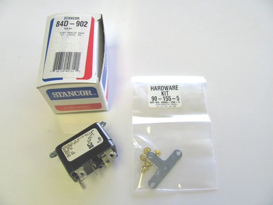 (1x) 3A - 12VDC - SPDT - General Purpose Relay - Screw or QC Terminal - Enclosed - Image 1 of 2