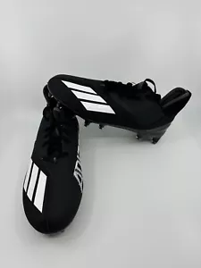 Adidas Men's Adizero Scorch Football Cleats - Black & White Size 8 FY8359 - Picture 1 of 5