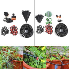 Micro Scolapiatti Irrigazione Sistema Set Annaffianti Giardino Tubo Kit Tools