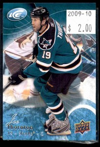 2009-10 Upper Deck Ice Joe Thornton San Jose Sharks #53