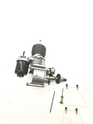 VINTAGE 1940 HERKIMER OK 49? SPARK MODEL AIRPLANE ENGINE M2 - Image 1 of 4