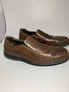 Cole Haan Brown Leather Bicycle Toe Slip On Loafer Shoes Men's US 11 M - Picture 1 of 5