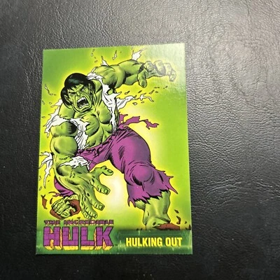 11d The Incredible Hulk Marvel 2003  Topps #5  Hulking  Out - Image 1 of 2