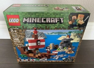 LEGO Minecraft The Pirate Ship Adventure (21152) New & Sealed - Picture 1 of 8