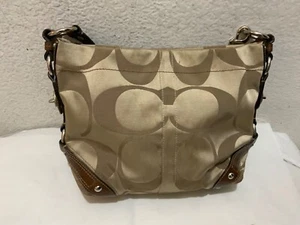Coach Signature Leather Straps Ladies Bag N: K0826 13305 Handcrafted Women Purse - Picture 1 of 23