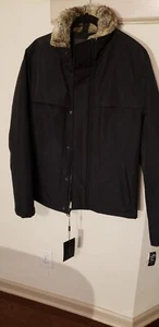 marc new york mans jacket with fax fur - Picture 1 of 6