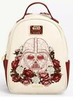 Loungefly Star Wars Darth Vader Floral Mini Backpack NWT