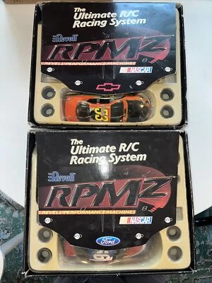 2x Revell Rpmz The Ultimate R/C Racing System Monte Carlo NASCAR Ford Chevy - Image 1 of 4