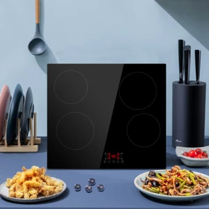 Plug in Induction Hob,4 Zones Electric Hob 59cm,with Touch Control & Safety Lock - Picture 1 of 8