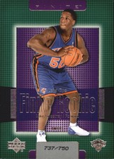 2003-04 Upper Deck Finite Knicks Basketball Card #234 Mike Sweetney Rookie /750