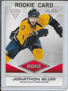 2011-12 Panini Titanium Jonathon Blum Spectrum Rookie # 195 #d/23 - Picture 1 of 2
