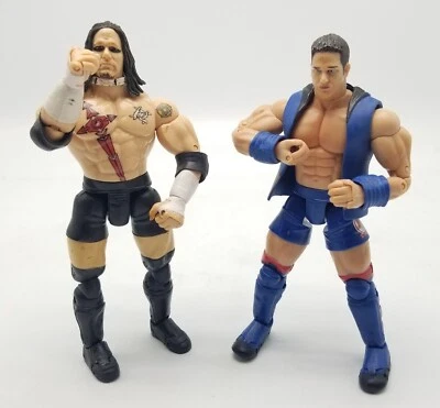 Figuras de acción sueltas Toybiz Marvel TNA Impact Lockdown RAVEN | AJ STYLE 6" 2006 Foto 1 de 4
