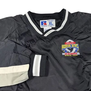 Vintage Russell Athletic Y2K Windbreaker Mens XL Bomber Water Resistant Lined - Picture 1 of 10