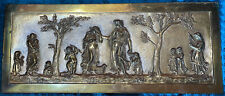 Niedrig Relief Mythologie Links L’ Antik Bronze Golden 19. Jhd.