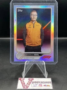 2022 Topps Formula 1 F1 - ANDREAS SEIDL FOIL PARALLEL #104 McLaren F1 Team - Picture 1 of 3