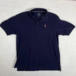 Disney Parks Polo Shirt Men's Size M Blue Grumpy Embroidered Cotton Blend - Picture 1 of 9
