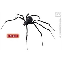 Bendable Black Spiders 90cm Accessory For Halloween Fancy Dress